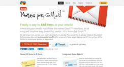 Desktop Screenshot of notesforgmail.com